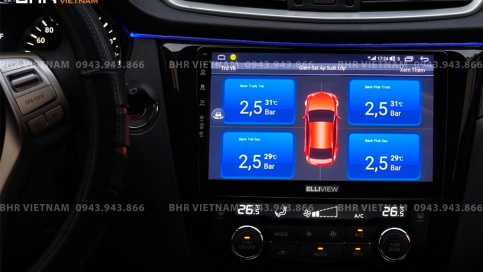Màn hình DVD Android liền camera 360 xe Nissan Xtrail 2017 - nay | Elliview S4 Premium